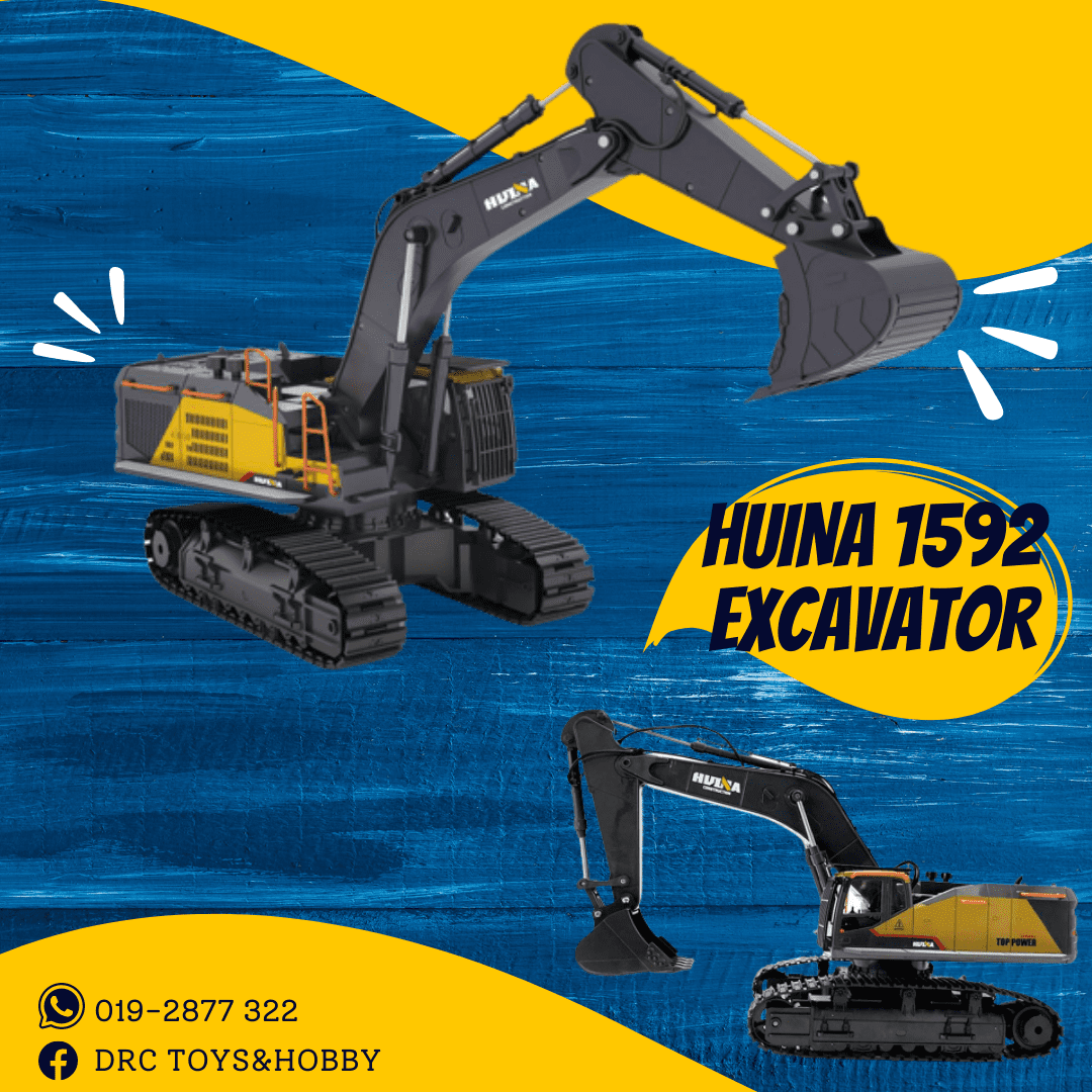 Drc 2024 toys excavator